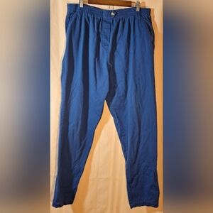 WILLOW LANE Blue Pull-on Pants